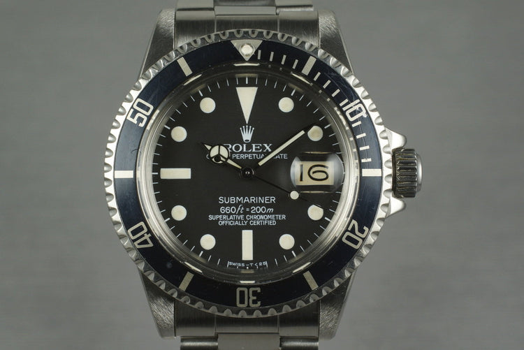 1979 Rolex Submariner 1680