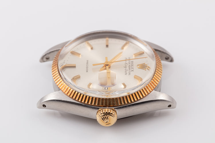 1972 Vintage Rolex Two Tone Air-King-Date 5701 Coca- Cola Award Watch Box & Papers