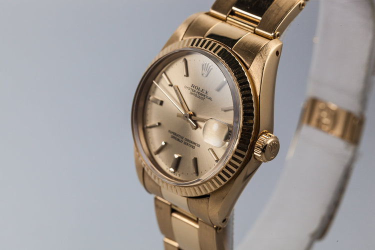 1979 Rolex Midsize 31mm Datejust 6827