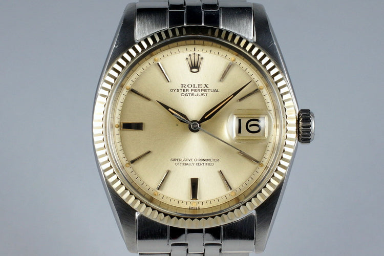 1962 Rolex DateJust 1601 Silver Dial