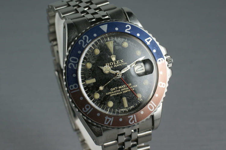 Rolex GMT 1675 Gilt Tropical Dial