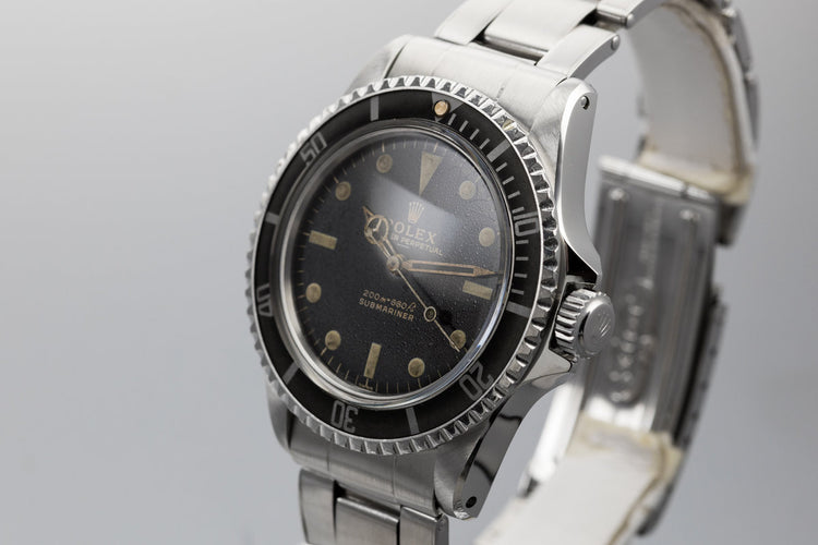 1963 Rolex Gilt Dial Submariner 5513