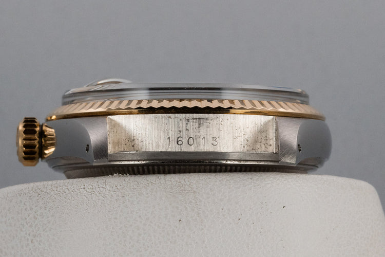 1981 Rolex Two-Tone DateJust 16013 Silver Dial