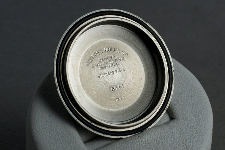 1965 Rolex Submariner 5513 with Gilt Bart Simpson Dial