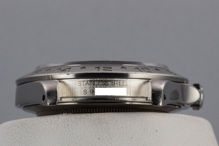 1995 Rolex Explorer II 16570 Black Dial