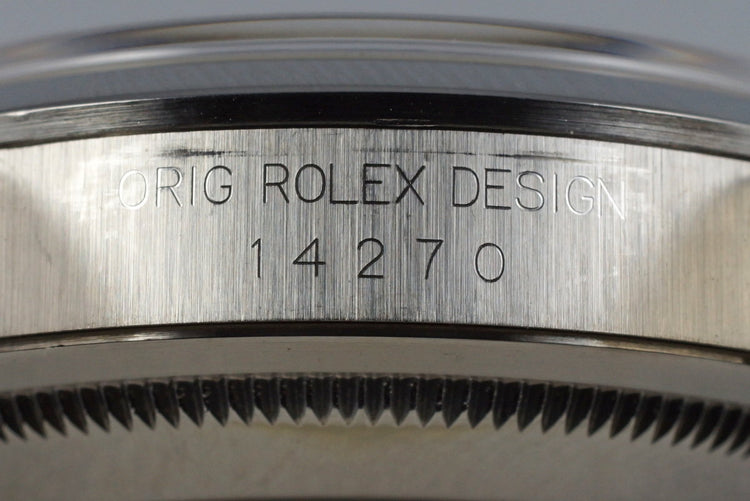 1991 Rolex Explorer 14270