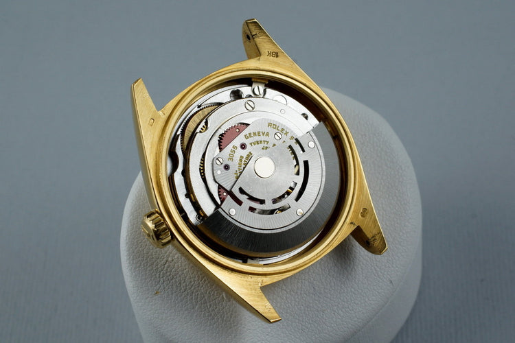 1979 Rolex YG Day-Date 18038 with Wood Dial