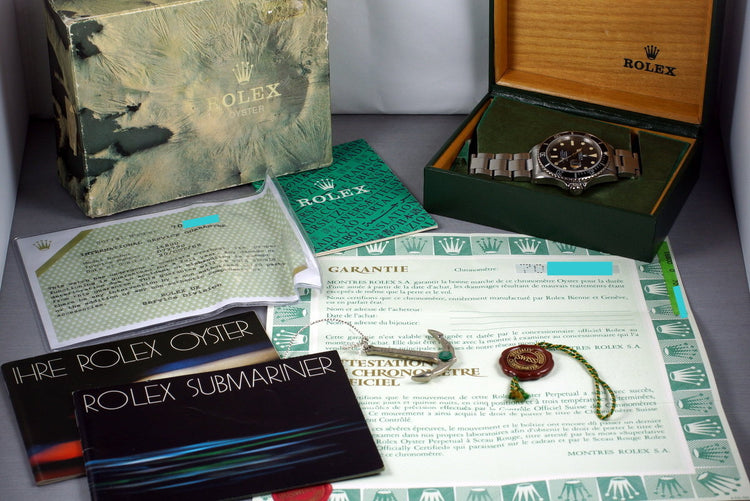 1981 Rolex Submariner 16800 with Box and Papers