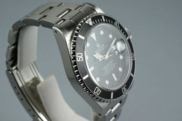 1995 Rolex Submariner 16610
