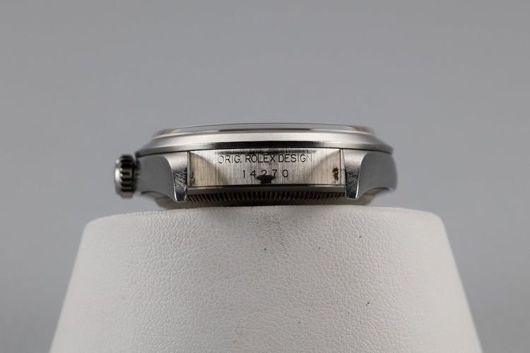 1999 Rolex Explorer 14270 with Swiss Only Dial