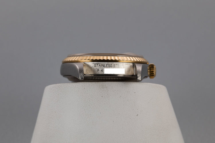 2000 Rolex Two-Tone DateJust 16233 Silver Dial