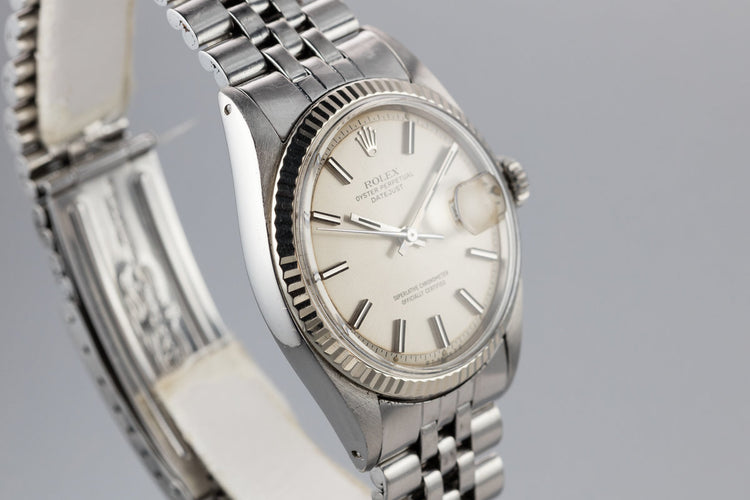 1972 Rolex DateJust 1601 with Silver Sigma Dial