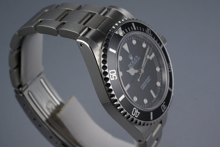 2001 Rolex Submariner 14060M