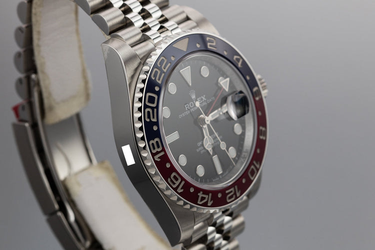 2018 Rolex Ceramic GMT-Master II 126710BLRO with Box and Papers