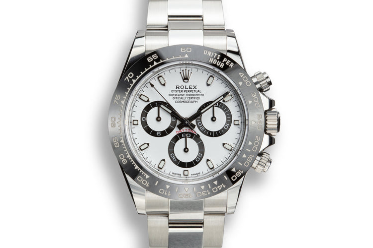 Rolex Daytona 116500LN White Dial with Box and Papers