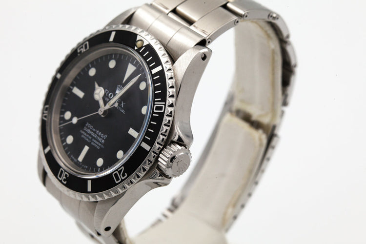 1967 Rolex Submariner 5512 4 Line Dial