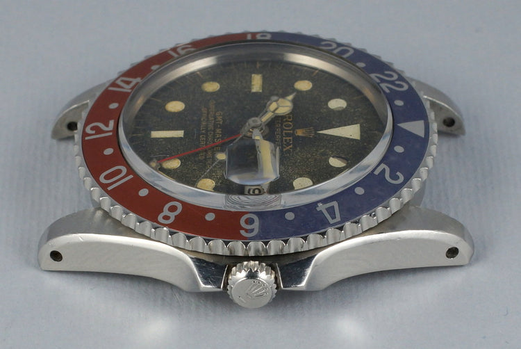 1963 Rolex GMT 1675 PCG Gilt UNDERLINE Dial