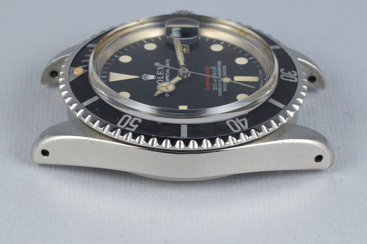 1969 Rolex Red Submariner 1680 Mark I Dial