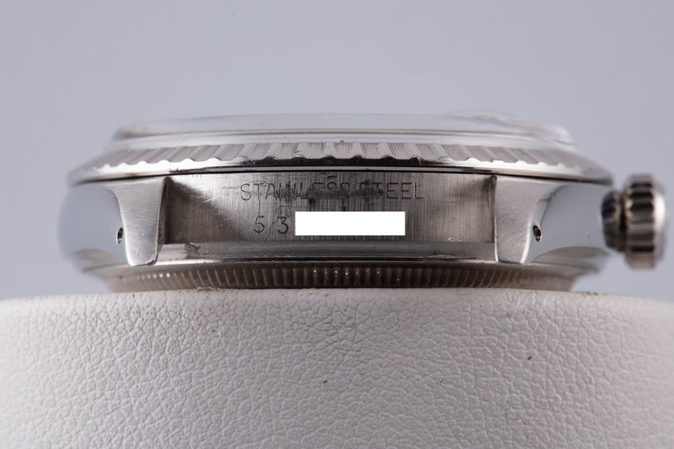 1977 Vintage Rolex DateJust 1603 Silver Dial