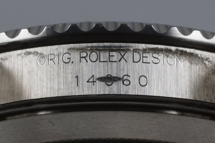 1996 Rolex Submariner 14060 with Box and Papers