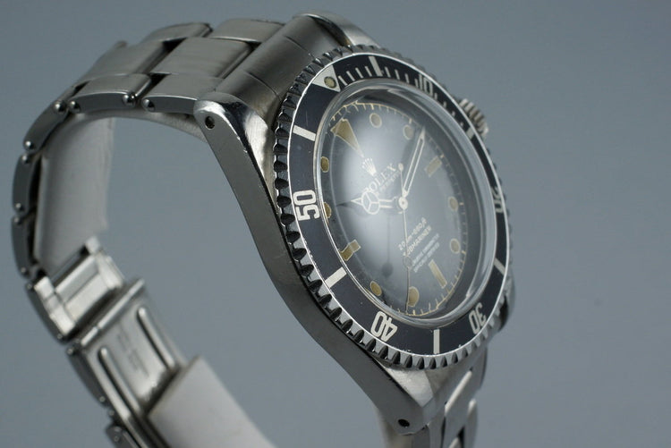 1961 Rolex Submariner 5512 PCG Gilt 4 Line Chapter Ring Dial