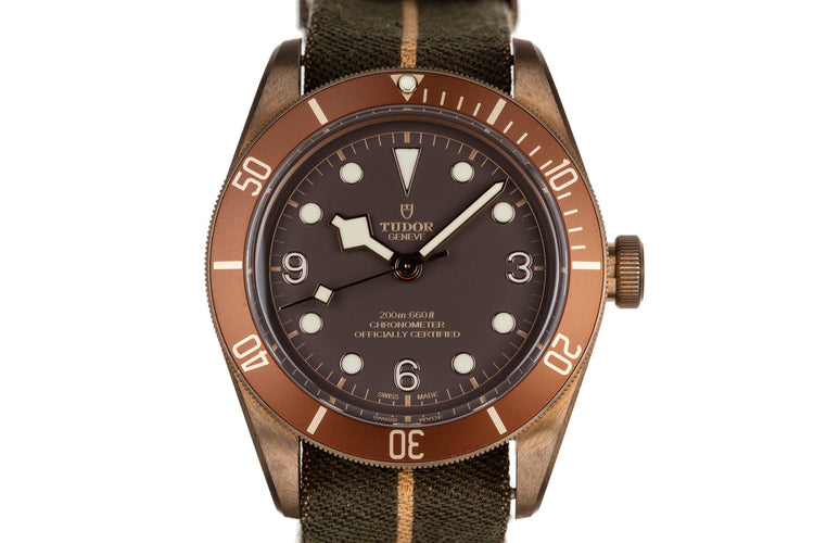 2017 Tudor Bronze Heritage Black Bay 79250BM with Box and Papers