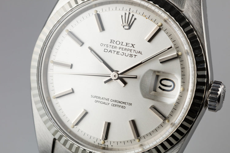 1968 Rolex DateJust 1601 Silver Dial