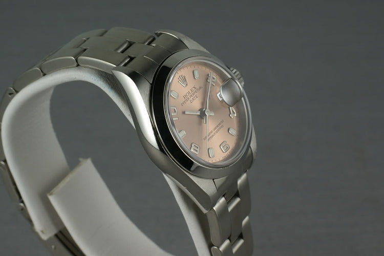 Rolex Ladies Date 79160 with Salmon Dial