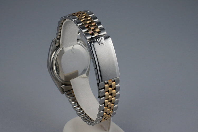 1962 Rolex Two Tone DateJust 1601 Non-Luminous Champagne Dial