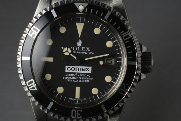 1979 Rolex Sea Dweller 1665 COMEX with Box and Papers