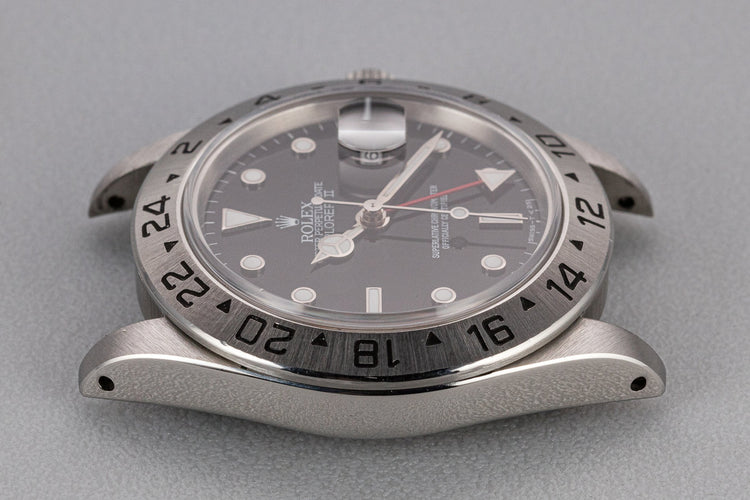 1991 Rolex Explorer II 16570 Black Dial with Box and Papers