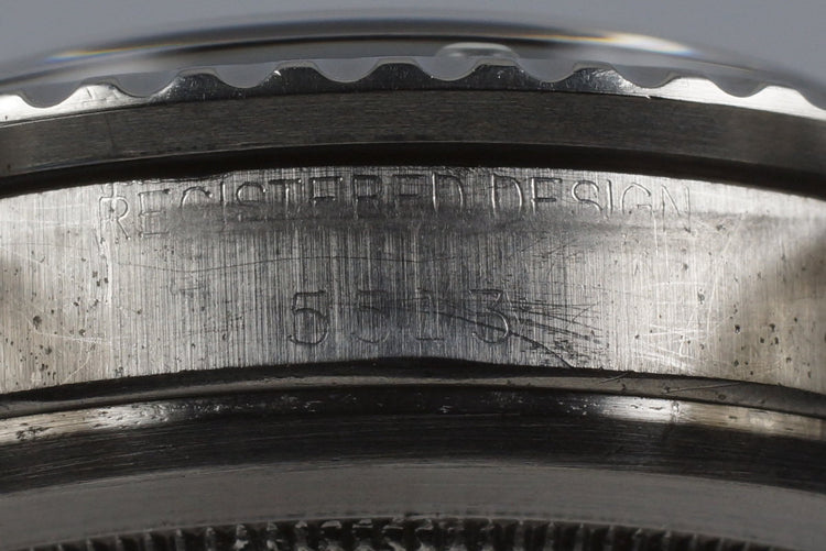 1967 Rolex Submariner 5513 Meters First with RSC Papers