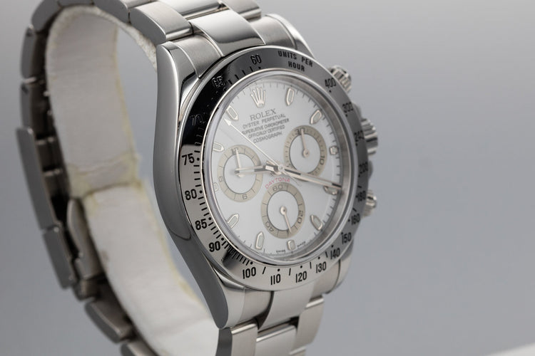 2003 Rolex Daytona 116520 White Dial
