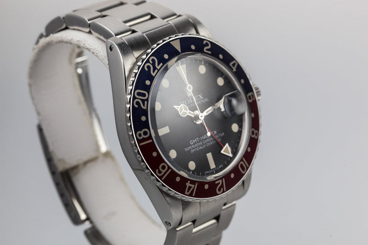 1971 Rolex GMT-Master 1675 with Service Papers