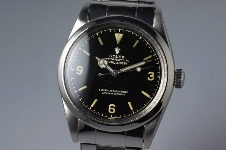 1960 Rolex Explorer 1 1016 Gilt Chapter Ring Dial