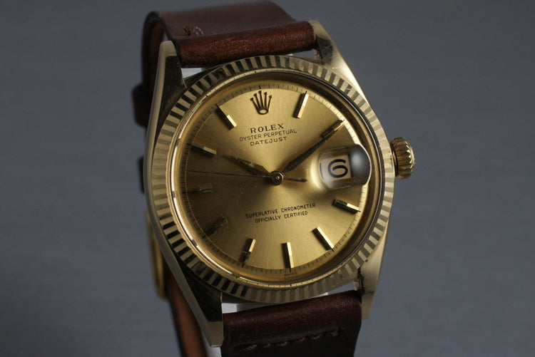 1963 Rolex 14K DateJust 1601