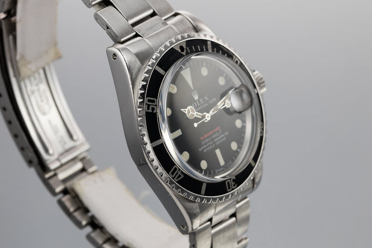 1969 Rolex Red Submariner 1680 with MK II Dial with FBI connection