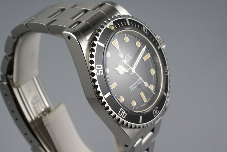 1988 Rolex Submariner 5513 with Box and Papers