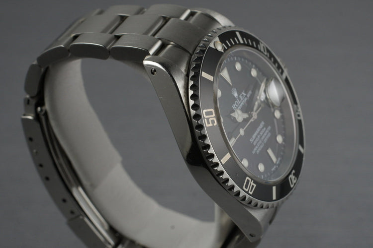 2000 Rolex Submariner 16610