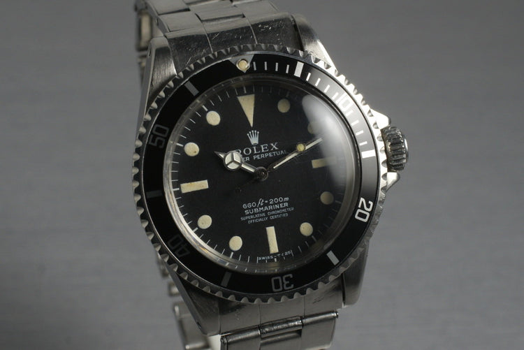 1970 Rolex Submariner 5512