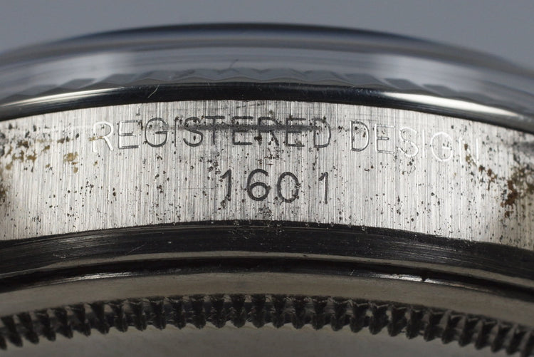 1971 Rolex Datejust 1601 Silver Dial