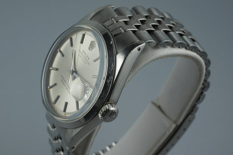 1970 Rolex DateJust 1600 Silver Sigma Dial