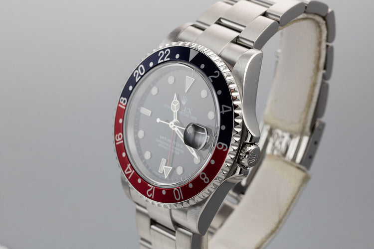 2003 Rolex GMT-Master II 16710 "Pepsi" with Box and Papers