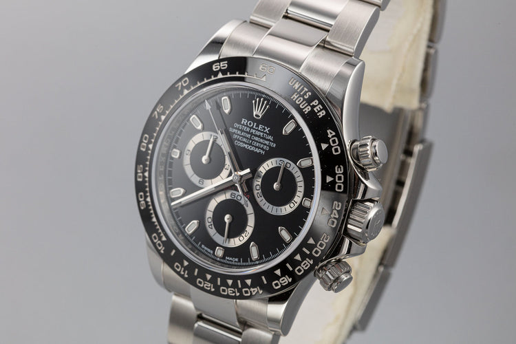 2017 Rolex Daytona 116500LN Black Dial with Box and Papers