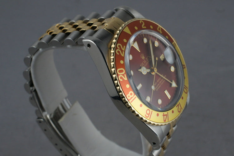 1982 Rolex 18K/SS GMT-Master 16753 Root Beer Dial