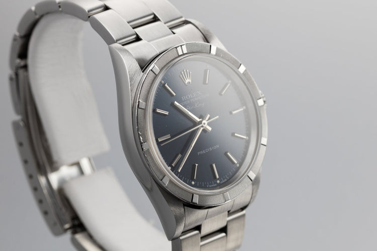 1997 Rolex Air-King 14010 Blue Dial