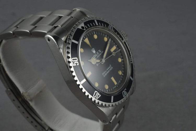 1967 Rolex Submariner 5513 Meters First