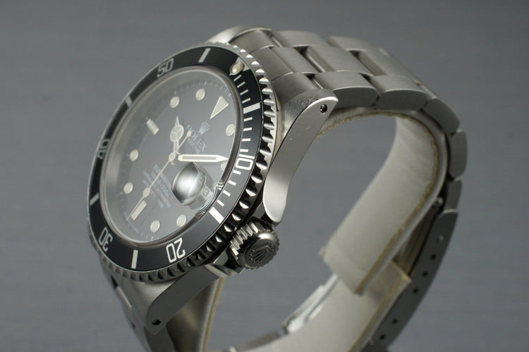 1991 Rolex Submariner 16610