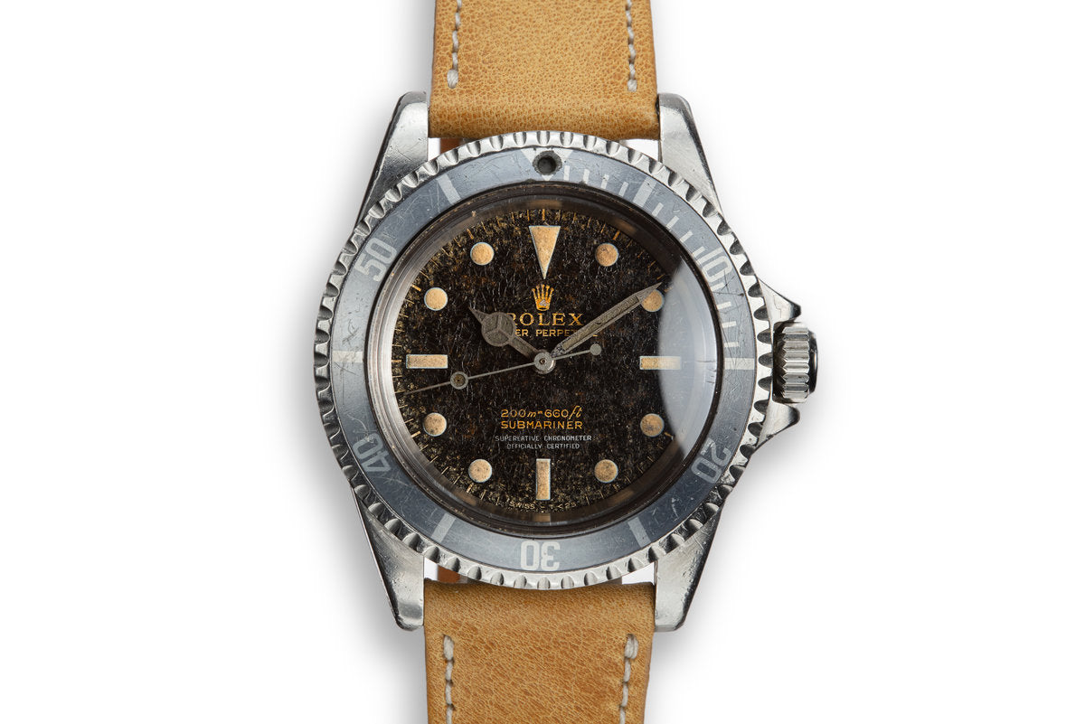 HQ Milton 1966 Rolex Submariner 5512 Gilt Dial, Inventory #A3115