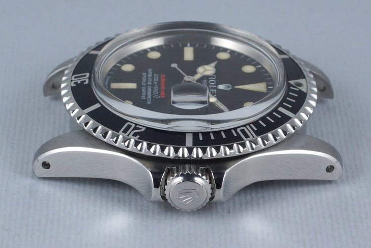 1969 Rolex Red Submariner 1680 Mark II Meters First Dial